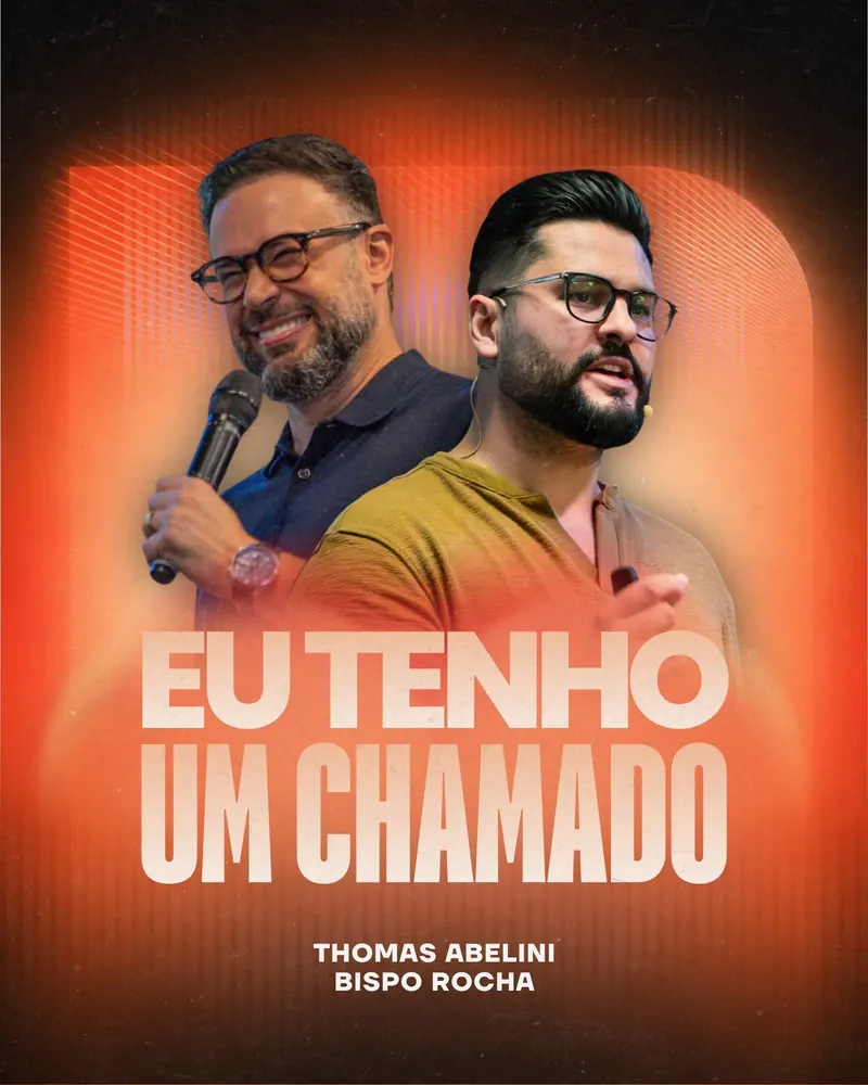 Grafica della diretta Eu Tenho Um Chamado con il Pastore Thomas Abelini e Bispo Rocha
