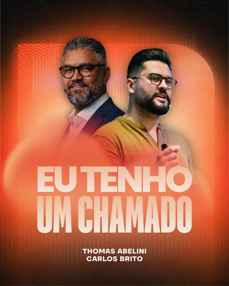 Grafica della diretta Eu Tenho Um Chamado con il Pastore Thomas Abelini e Carlos Brito